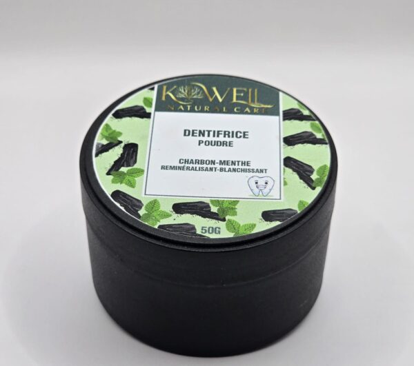 DENTIFRICE CHARBON-MENTHE