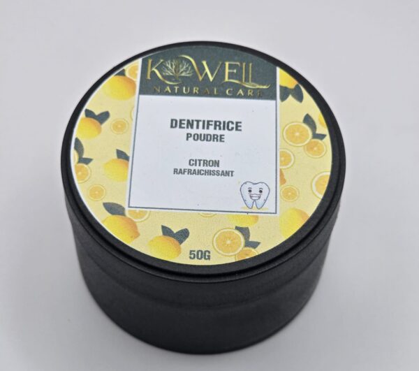 DENTIFRICE EN POUDRE CITRON
