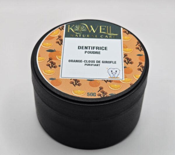 DENTIFRICE ORANGE-CLOUS DE GIROFLE