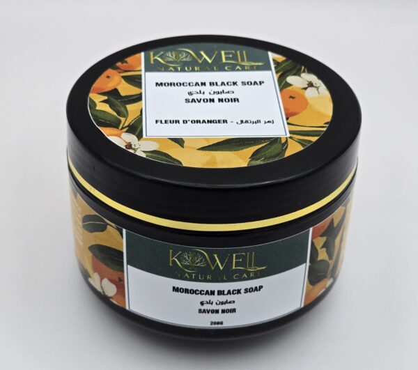 SAVON NOIR FLEUR D’ORANGER
