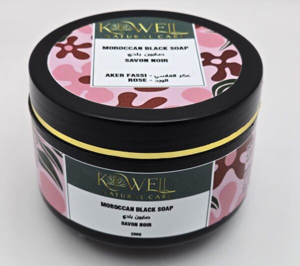SAVON NOIR AKER FASSI - ROSE