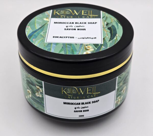 SAVON NOIR EUCALYPTUS